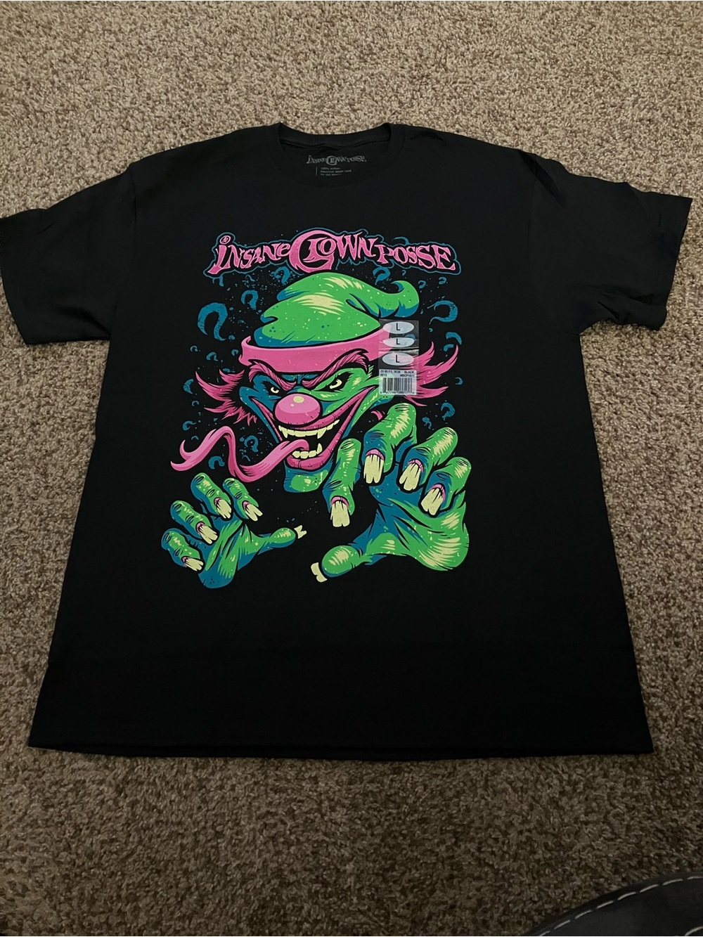 Insane clown posse unisex T shirt Men’s size LG